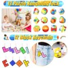 Building Block Party Favors Set,126Pcs Building Block Themed Party Supplies