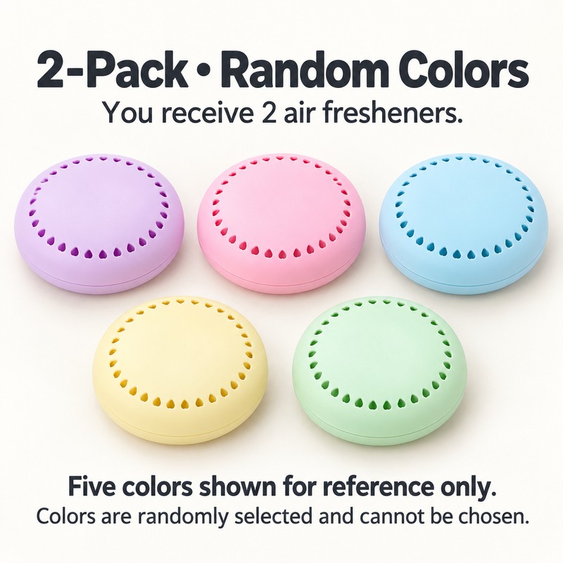2-Piece Solid Air Freshener for Home & Car – Long-Lasting