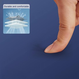 UYRR Inflatable Seat Cushion, Portable Airplane Stadium Bleacher Sitting Pad, Lightweight Self-Inflatable Moisture and Water Resistant Camping Chair Mat for Office Car Outdoor