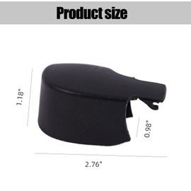 Rear Windshield Wiper Arm Nut Cover Cap Replacement 5K6955435 5GM955435