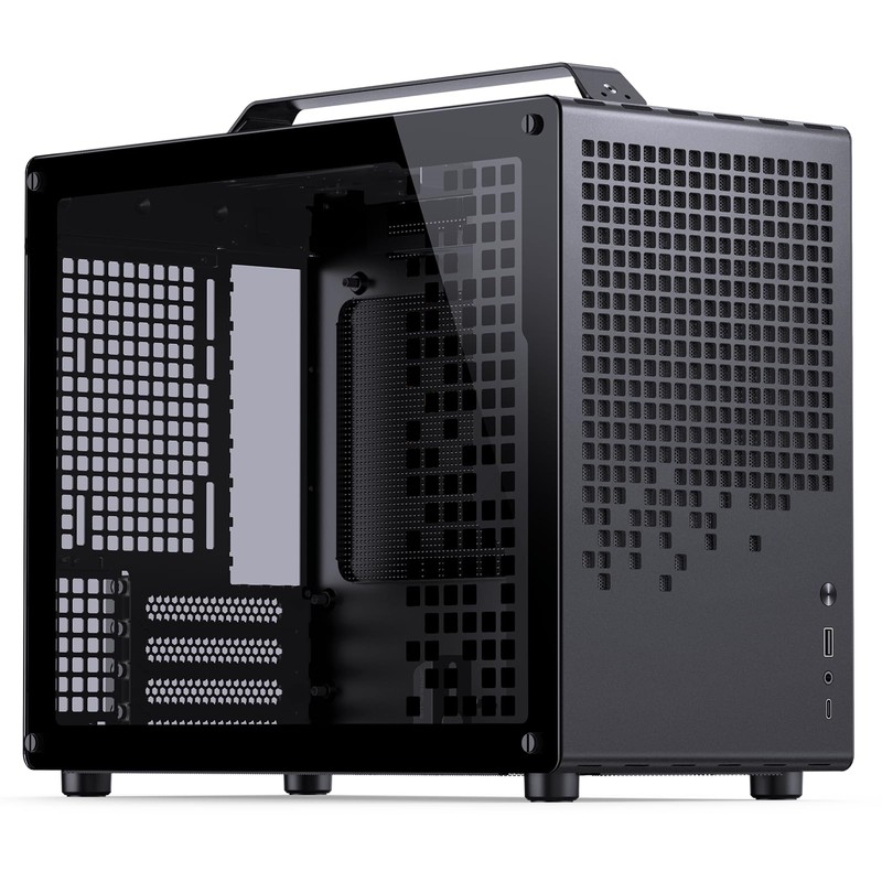 JONSBO/JONSPLUS Z20 Mesh Black Micro-ATX Mini Tower PC Case,with Detachable