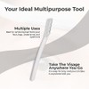 Precision Facial Razors, Touch-up Dermaplaning Tool, Eyebrow Razor, Peach Fuzz