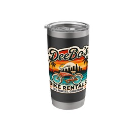 Deebo's Bike Rentals Beach Cruisers 90s Pop Culture Stainless Steel Insulated Tumbler