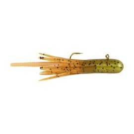 Berkley Powerbait Pre-Rigged Atomic Teasers Fishing Soft Bait, Caramel Apple, 1/16 oz