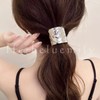 Herbeluemily Pony Hook Hair Ornament, Metal, Hair Tie, Hair Cuff,