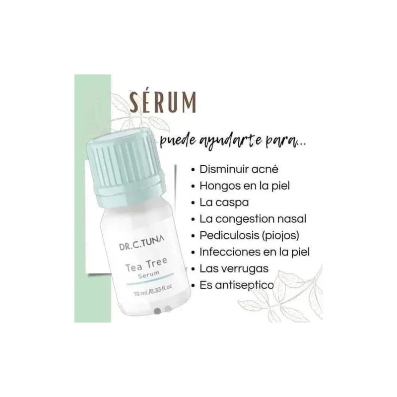 Tea Tree Serum Control Piel Grasa Suero Dr. C. Tuna