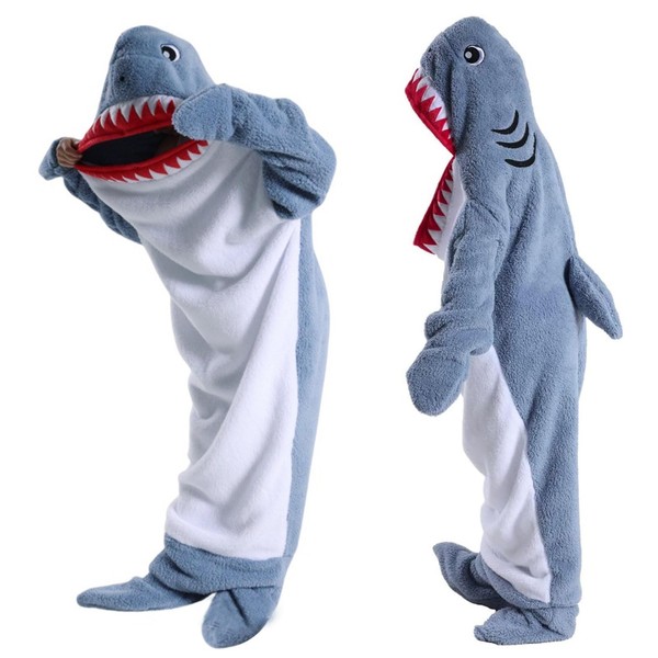 YushengTai Shark Blanket, Made of Super Soft, Comfortable Flannel Shark