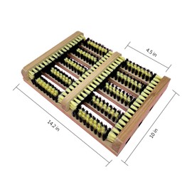 WOWGEEK Boot Scraper - Outdoor Shoe Scrubber Cleaner Brush Clean Polish Cleaner Brushing Machine