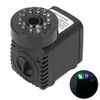 Submersible Fountain Pump With LED Light Water Pump Light for