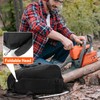 YARADMARIS Chainsaw Carrying Case, Full Protective Chainsaw Storage Bag, Foldable