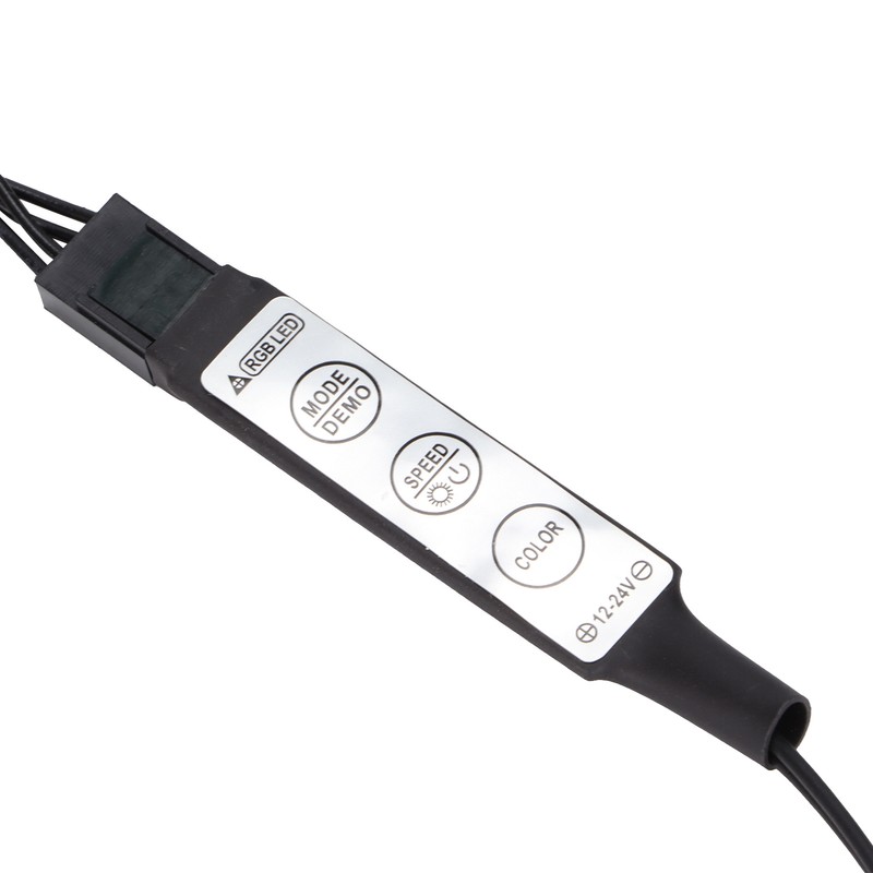 Lighting Lamp 12V LED Colorful Acrylic Magnetic 4 Pin Strip