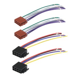 EMSea DIN ISO 16 Pin Electrical Loudspeaker Car Radio Adapter Cable Connector