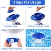 Chlorine Dispenser, Collapsible/Retractable Pool Spa 1" Chlorine/Bromine Tablet Dispenser Hot