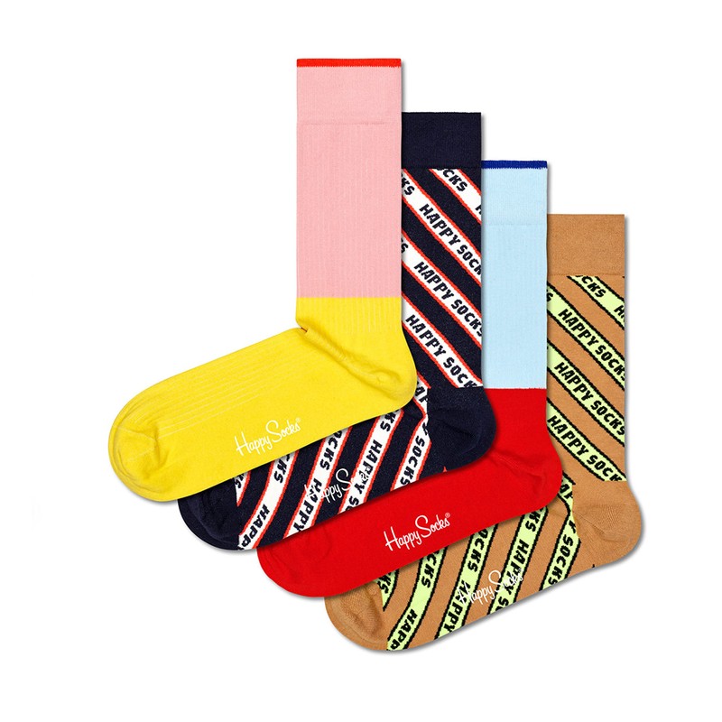 Happy Socks Solids Edition - Colourful Organic Cotton Socks -