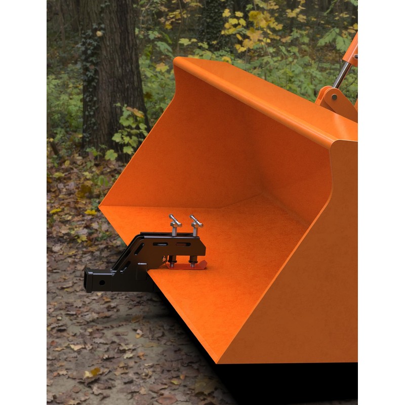 2025 New Upgraded Tractor Clamp on Trailer Hitch Receiver, Tractor