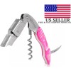 WineOp Professional Double Hinged Wine Bottle Opener Corkscrew Key |