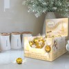 Lindt LINDOR White Chocolate Candy Truffles, White Chocolate Candy with