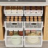 HEVOY Pull Out Cabinet Organizer, Slide Out Drawers Fixed with