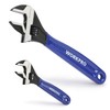 WORKPRO 2-Piece Adjustable Wrench Set, 6-Inch & 10-Inch Wide Jaw