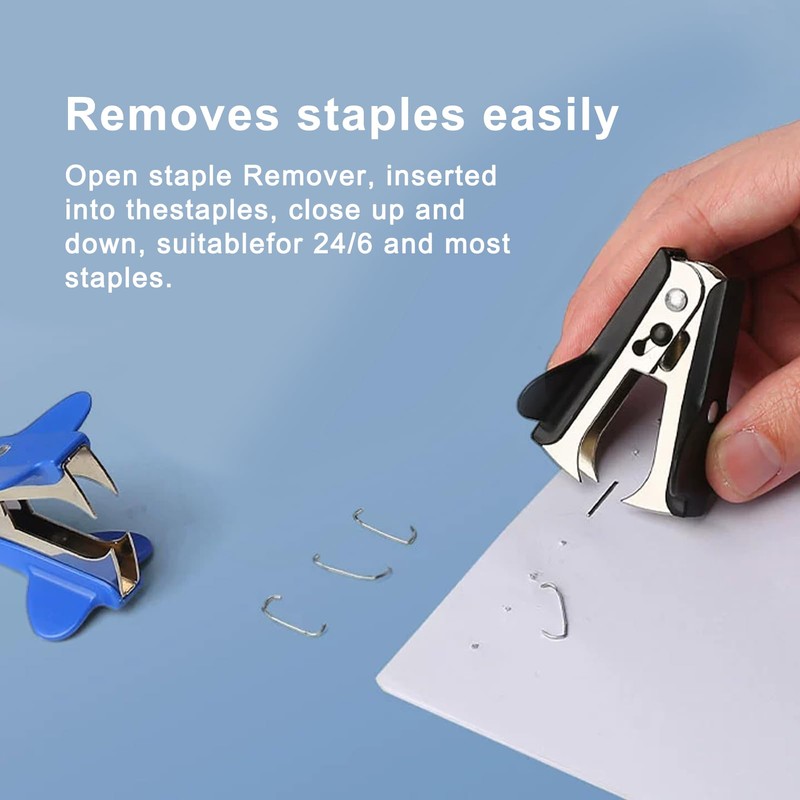 3 Stück Heftklammerentferner,Metall Entklammerer,Entklammerer Enthefter,Schwiegermutter Klammer,Heftklammern Entferner,für Bücher, Zeitungen, Geschenkpapier,