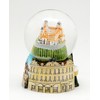 Set of 2 Cute Souvenir Snow Globes Würzburg Fortress Marienberg
