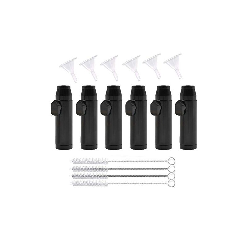 Metal Snuff Bullet Kit (16 Pack) Snuff Bullet Kit- Aluminum