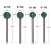 Gasea 4pcs 6mm Shank Long Core Box End Grooving Router