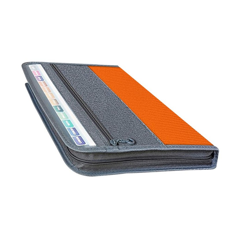 EExpanding File Folder,Fun Storage Document Organiser Box Files,13 Pockets Zip