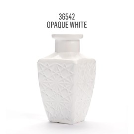 FolkArt Murano Opaque Acrylic Glass Paint, White, Perfect for Indoor and Outdoor Arts and Crafts Projects, 2 fl oz, 36542