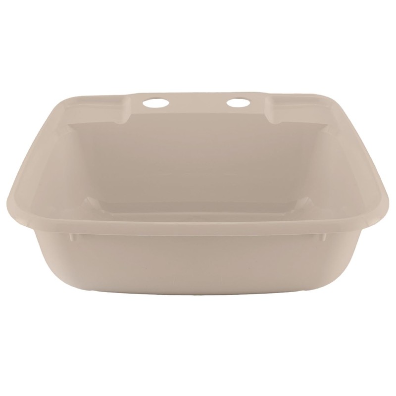 RecPro Rectangle RV Bathroom Sink | Single Bowl Lavatory Sink