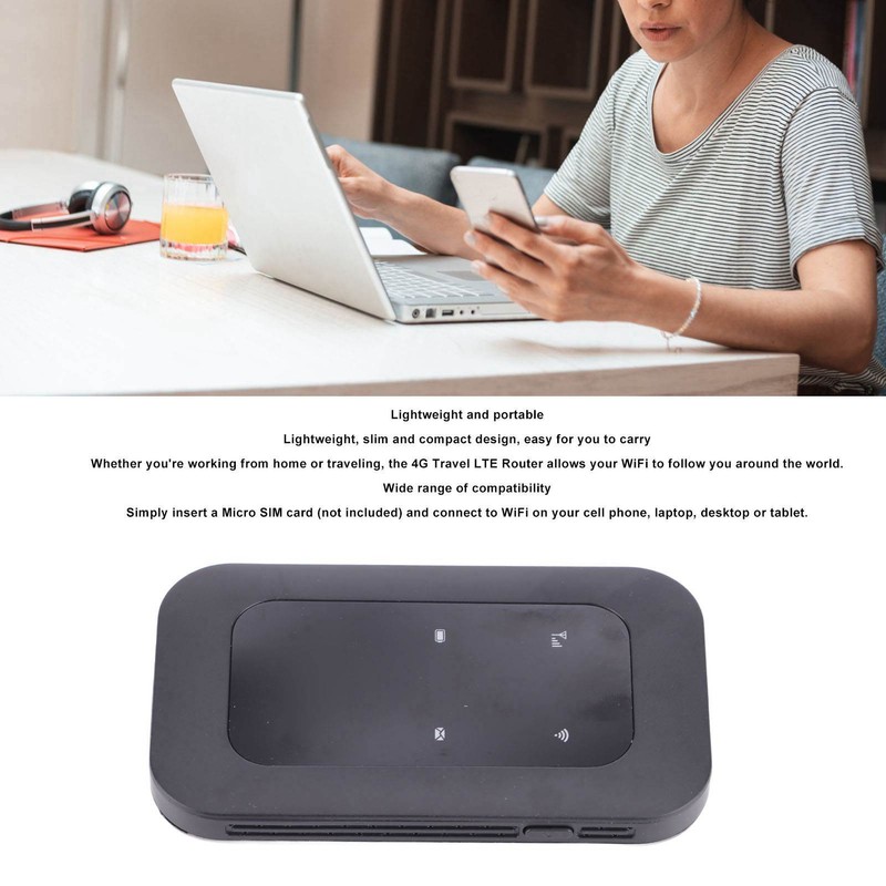 H806 4G Portable WiFi Multifunctional Card Inserted High Speed Mobile