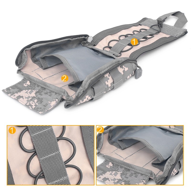 Outdoor Portable Emergency Rescue Medical Bag Mini Tactic Medical Pouch