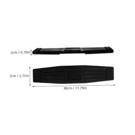 Healvian Durable Heavy Duty Salon Chair Footrest Replacement Stable Foot Pedal for Barber and Beauty Chairs Stylish Design for Enhanced Comfort and Functionality Compatible with Various