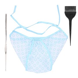 Gorro para el Cabello, Gorro para Resaltar el Glaseado, Kit para Teñir el Cabello, Conjunto de Gorro para Resaltar el Cabello, Gorro para Resaltar Reutilizable con Cepillos para Teñir el Cabello, Aguj