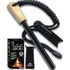 MountBros Fire Starter (Recommended by Camp Professionals) Ferrocerium, Hexagonal, Extra