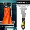 TOYMYTOY 3D Printer Scraper Stainless Steel Hot Bed Removal Tool