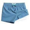 maamgic Boys Swim Trunks with Compression Liner 4-Way Stretch Quick