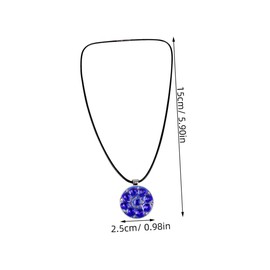 Abaodam Portable Golf Ball Marker Necklace with Decorative Hat Clip Golfing Accessory for Golf Lovers Unique Present Idea for Friends and Family Vibrant Color Design Easy