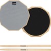 Donner Drum Practice Pad 8 Inches, Silent Practice Drum Pad