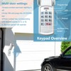 Garage Door Opener Wireless Keyless Keypad Replacement Fit for Chamberlain/Craftsman/LiftMaster