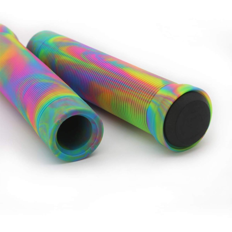 Bike Handlebar Grips, Rubber Bicycle Grips Soft Cycling Grips Non-Slip