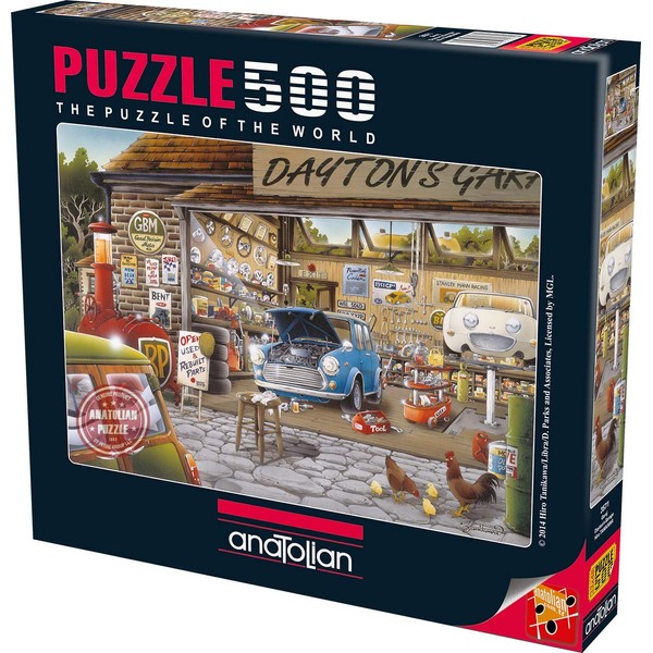 Anatolian Dayton's Garage 500 Piece Jigsaw Puzzle