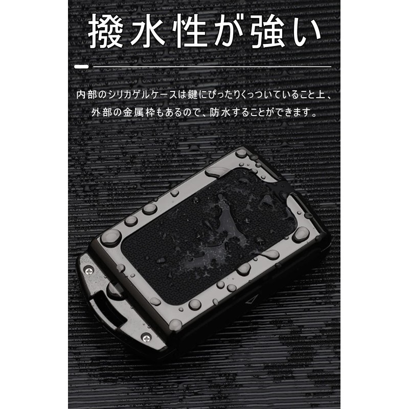 LETINGFAR Key Case for Volvo Smart Key Case, Key Cover,