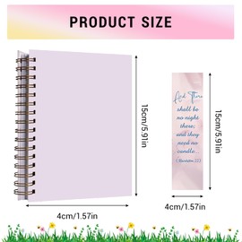 atnayo Bible Study Journal, The 52 Week Bible Study for Women Notebook and 30 Bookmarks