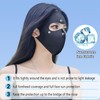 UPF 50+ Full Face Mask UV Protection Full Face Sun