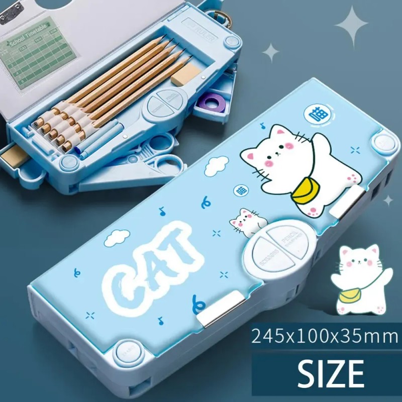 Hjm Hjq Z Caja De Lápices De Dibujos Animados, Caja