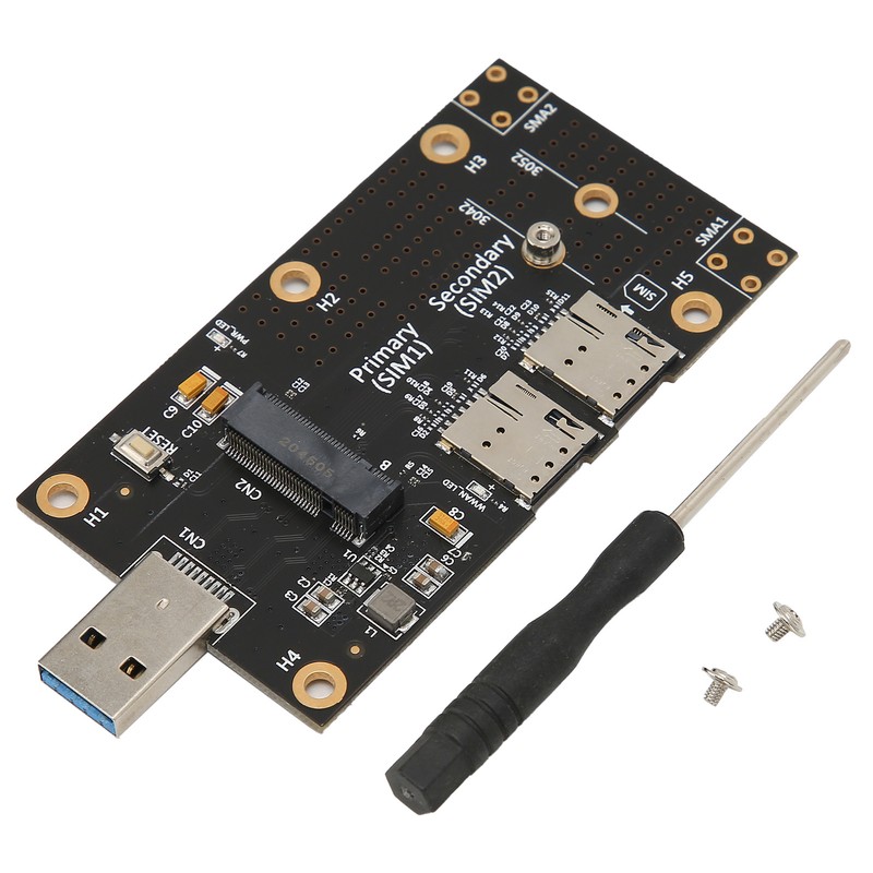 M.2 to USB 3.0 Adapter Push Connector for Dual SIM