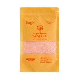 BanyanTree Foods Himalayan Pink Salt Powder 100g~ All Natural, Indian Origin | No Color | Gluten Free Ingredients | Vegan |