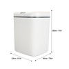 Automatic Touchless Trash Can Motion Sensor Intelligent Waste Bin for