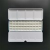 CUSON Empty Tin Palette Paint Case with 44pcs Half Pans